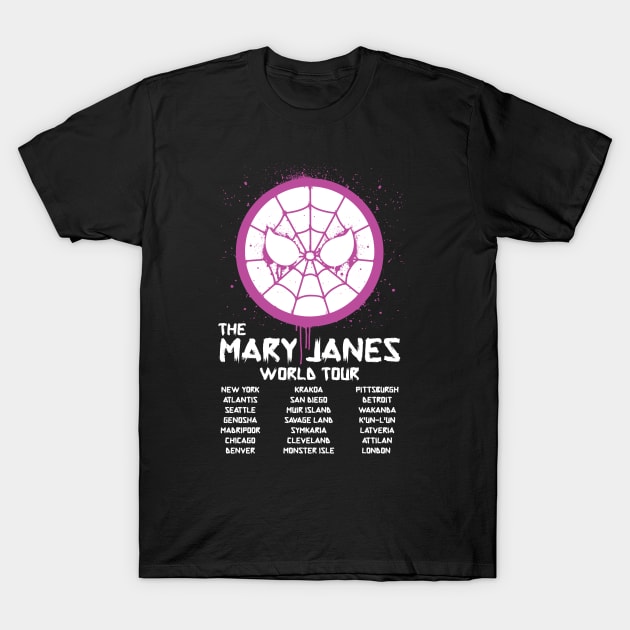 The Mary Janes World Tour T-Shirt by kentcribbs